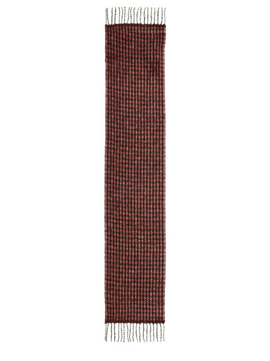 GANNI PLAID SCARF