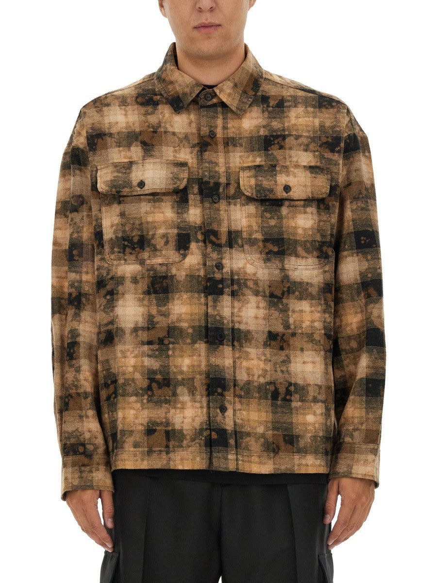 Palm Angels PLAID SHIRT