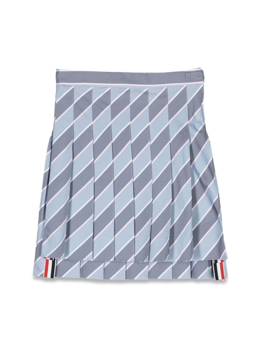 THOM BROWNE PLEATED SKIRT