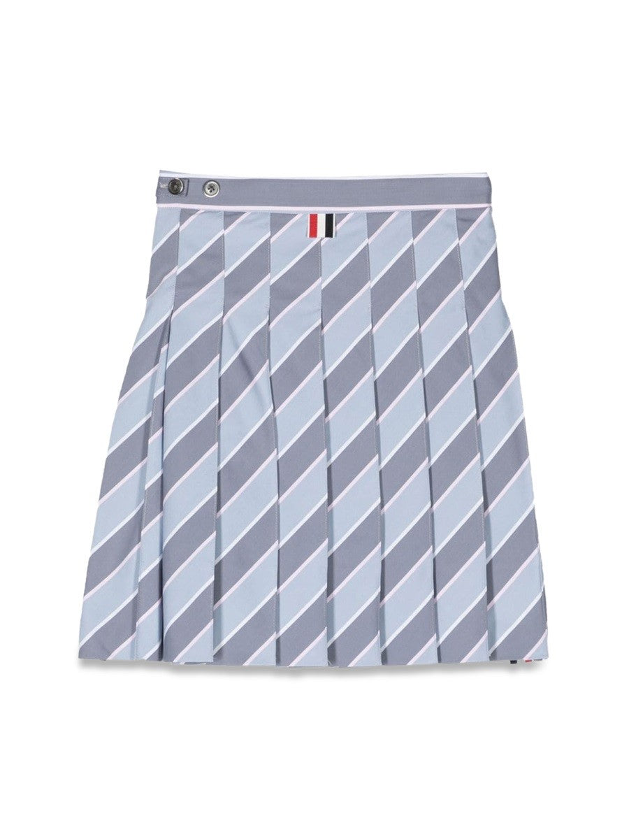 THOM BROWNE PLEATED SKIRT