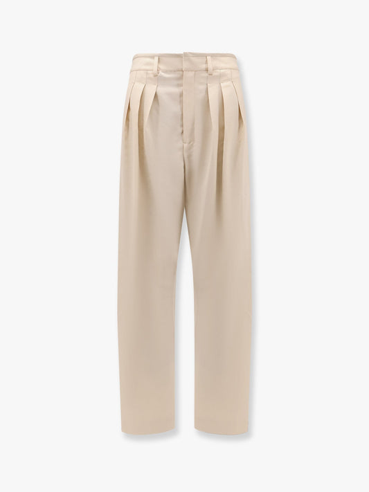 LEMAIRE Pleated tailored wool blend trouser