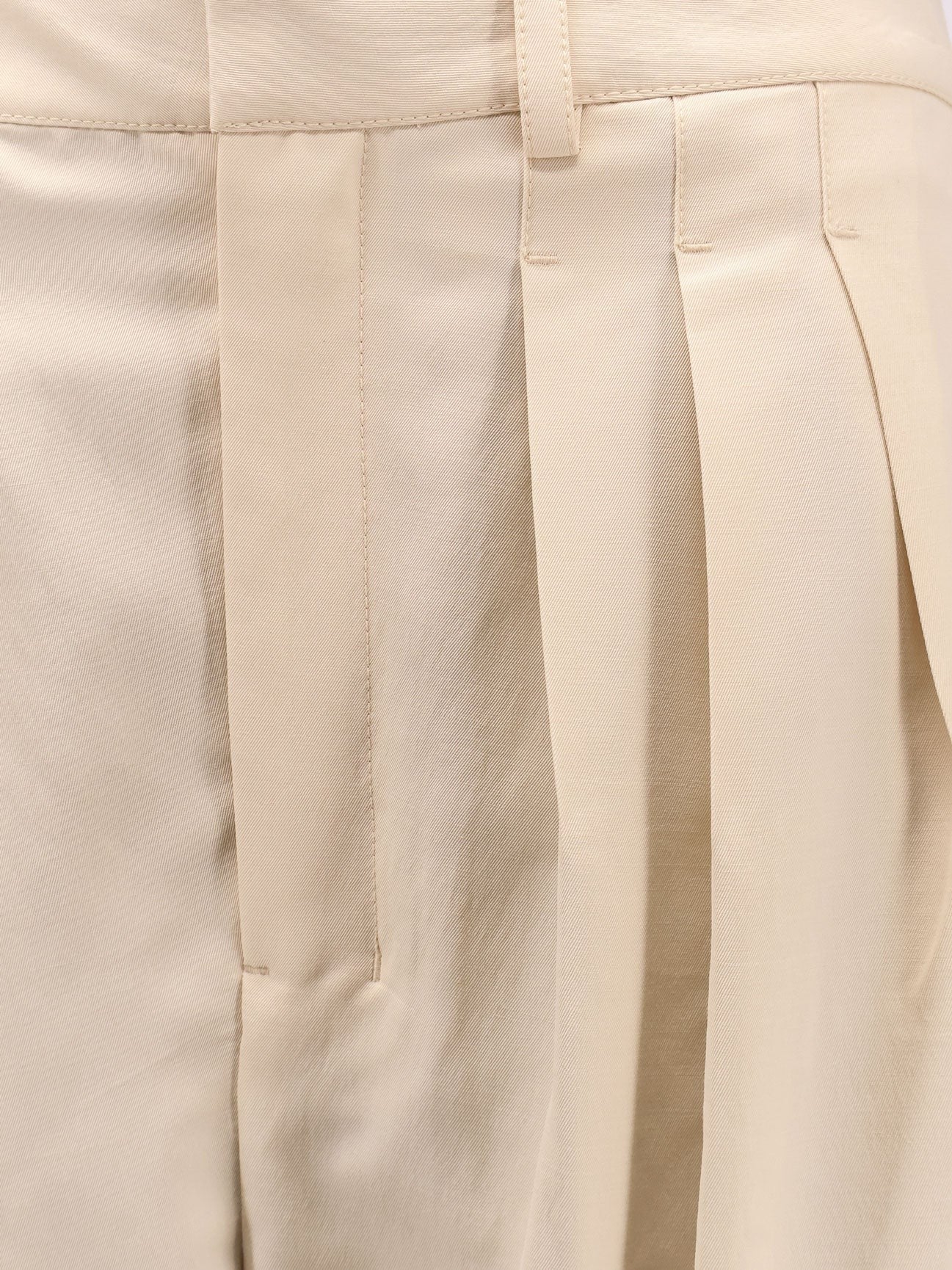 LEMAIRE Pleated tailored wool blend trouser