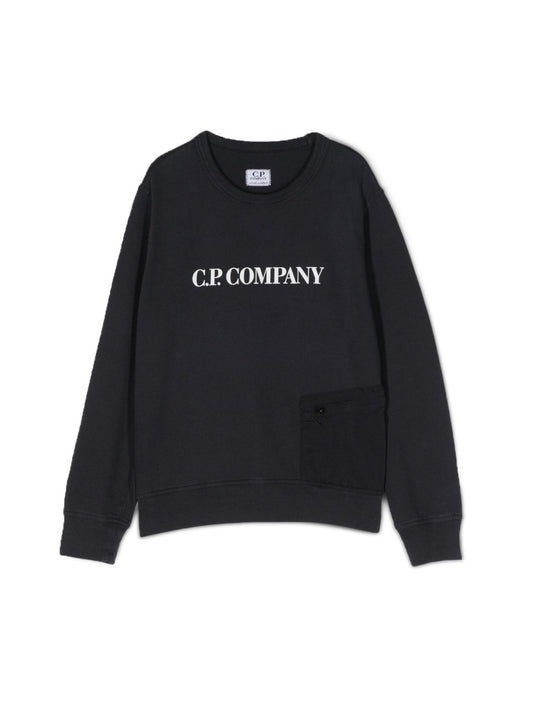 C.P. COMPANY pocket crewneck sweatshirt