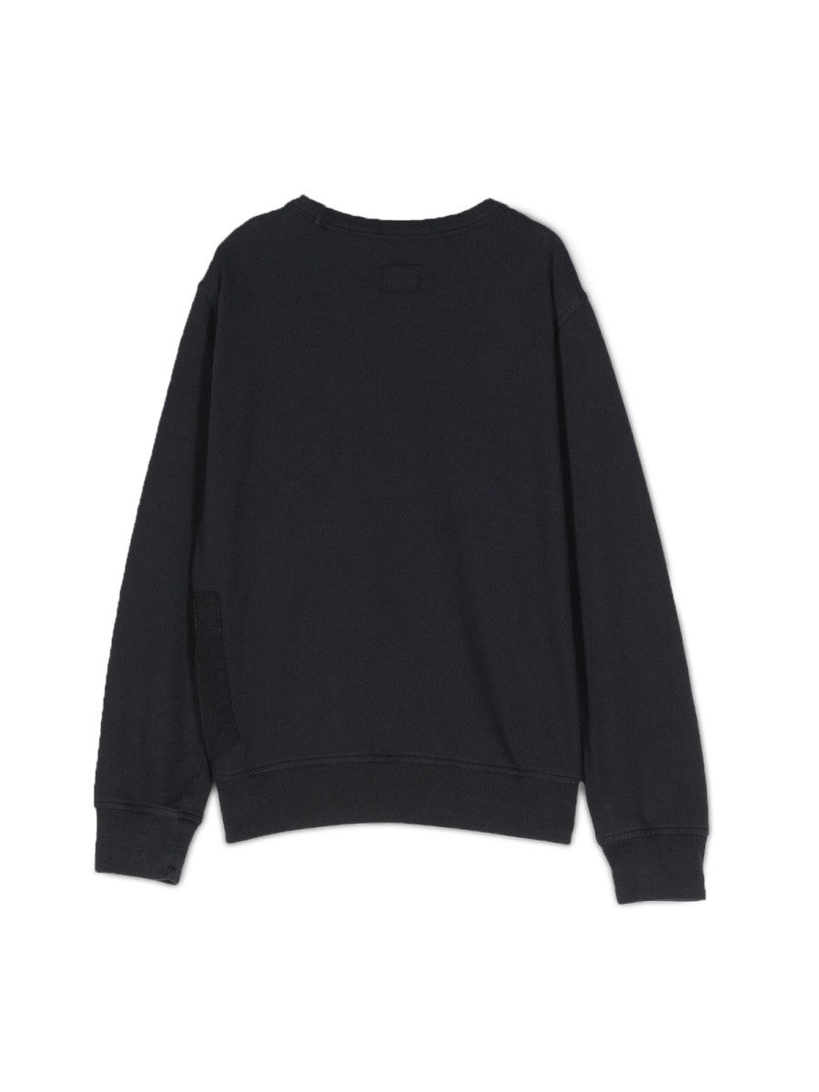 C.P. COMPANY pocket crewneck sweatshirt