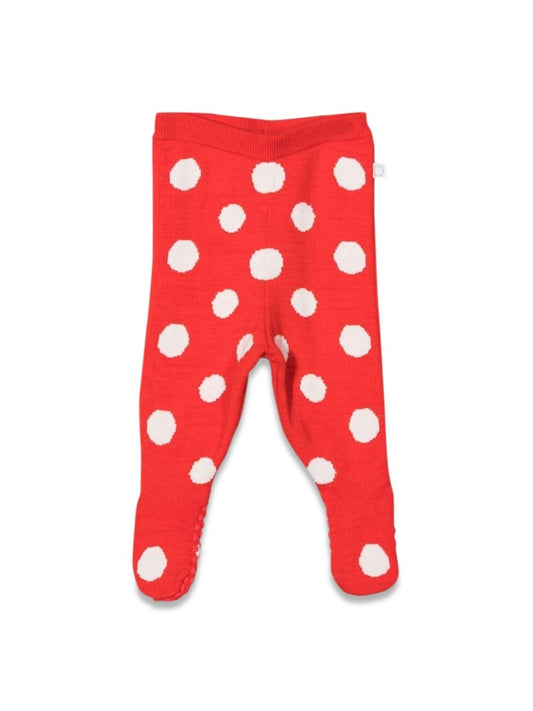 stella mccartney POLKA DOT KNIT PANTS