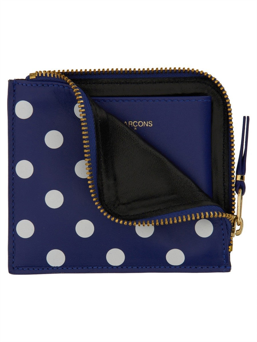 COMME DES GARCONS WALLET POLKA DOT WALLET