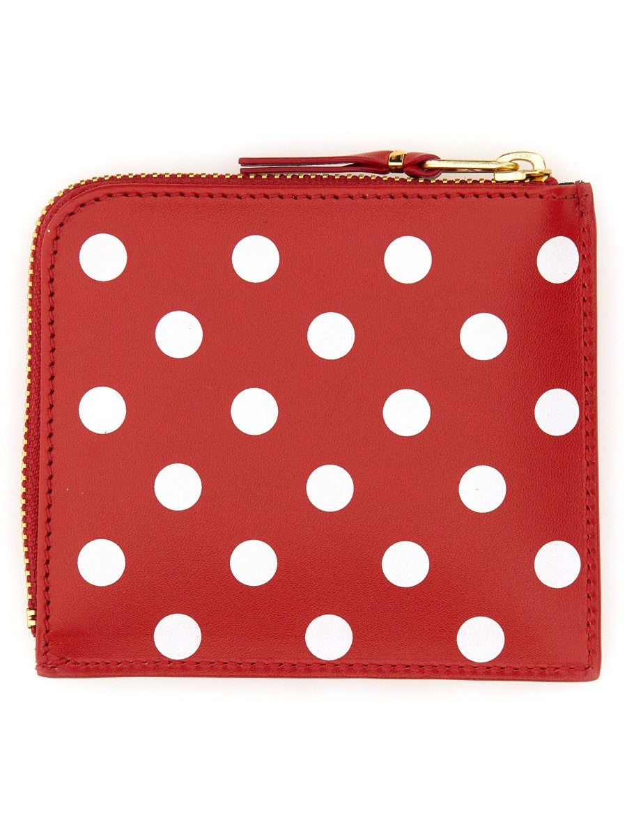 COMME DES GARCONS WALLET POLKA DOT WALLET