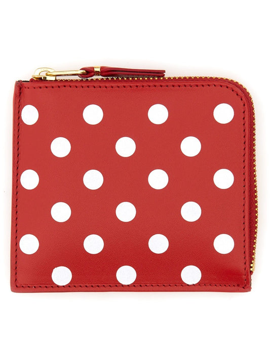 COMME DES GARCONS WALLET POLKA DOT WALLET