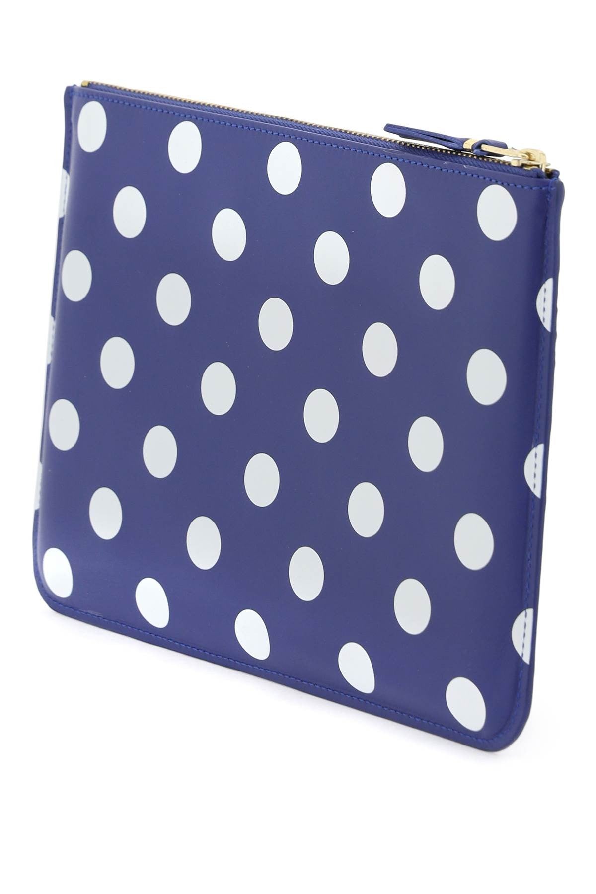 COMME DES GARCONS WALLET polka dots pouch