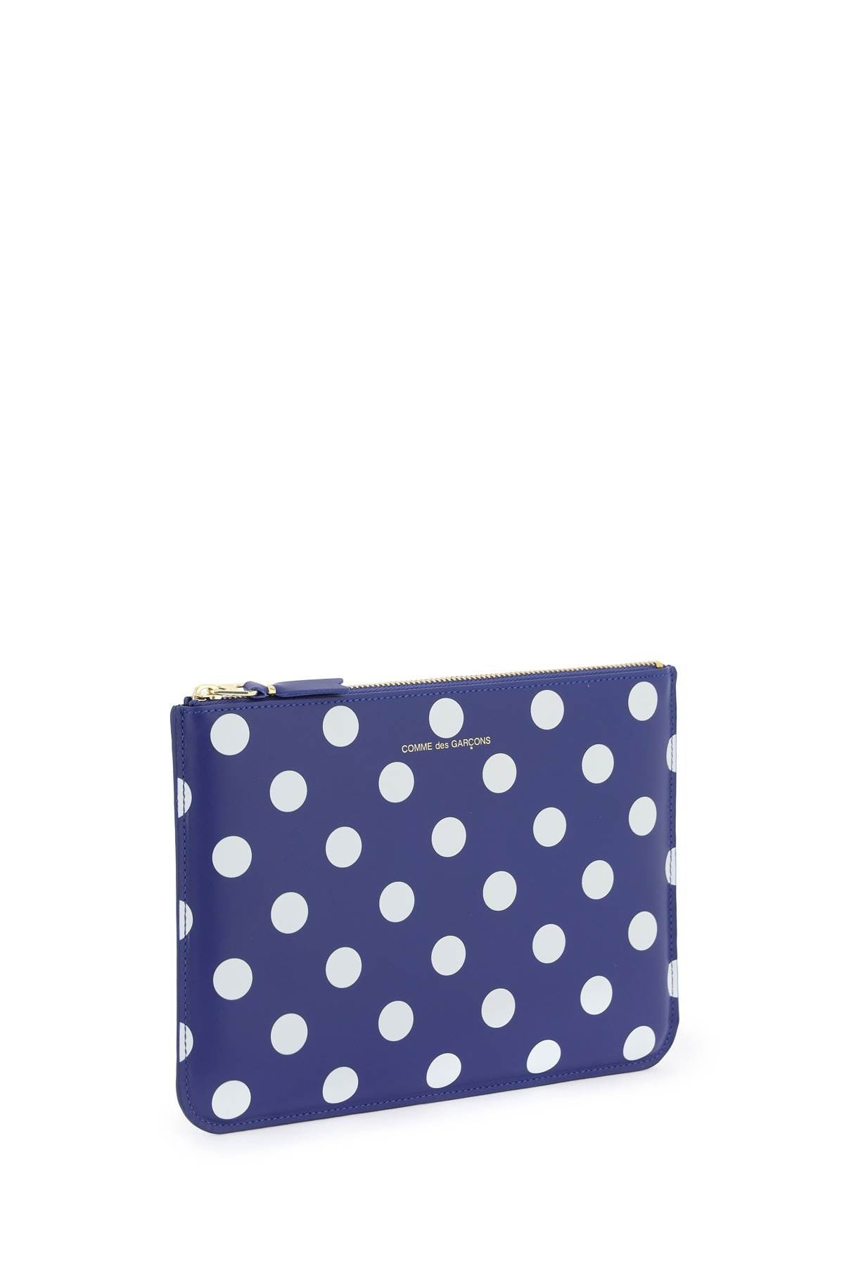 COMME DES GARCONS WALLET polka dots pouch