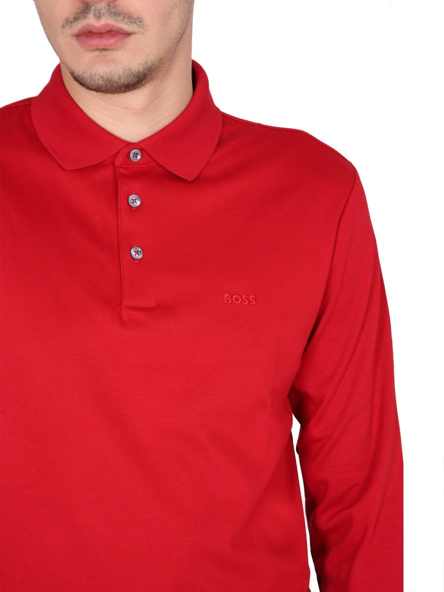 Boss POLO WITH LOGO EMBROIDERY