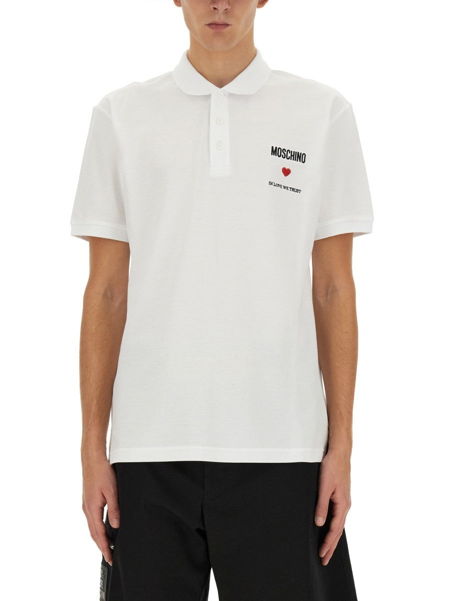 Moschino POLO WITH LOGO