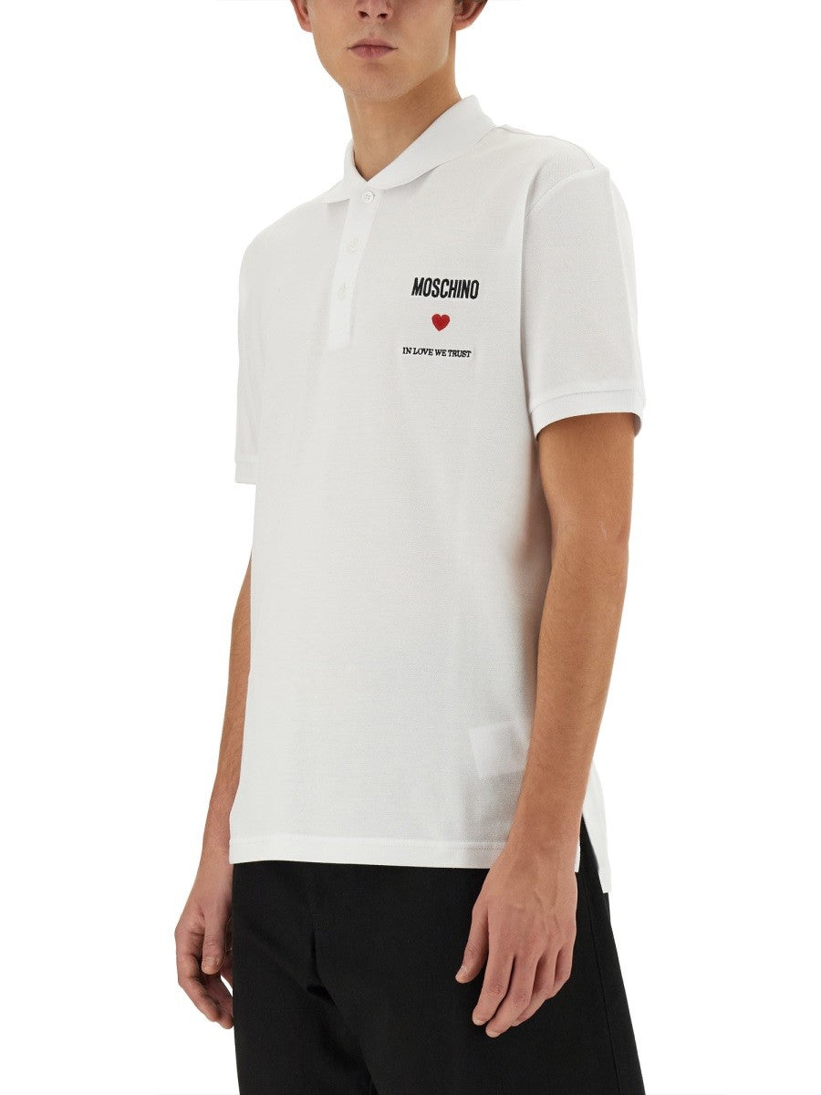 Moschino POLO WITH LOGO