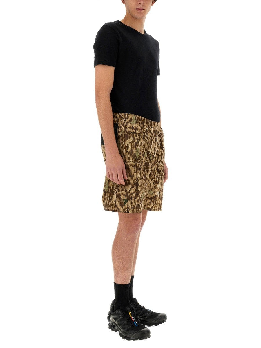 SOUTH2 WEST8 POLY STRETCH BERMUDA SHORTS