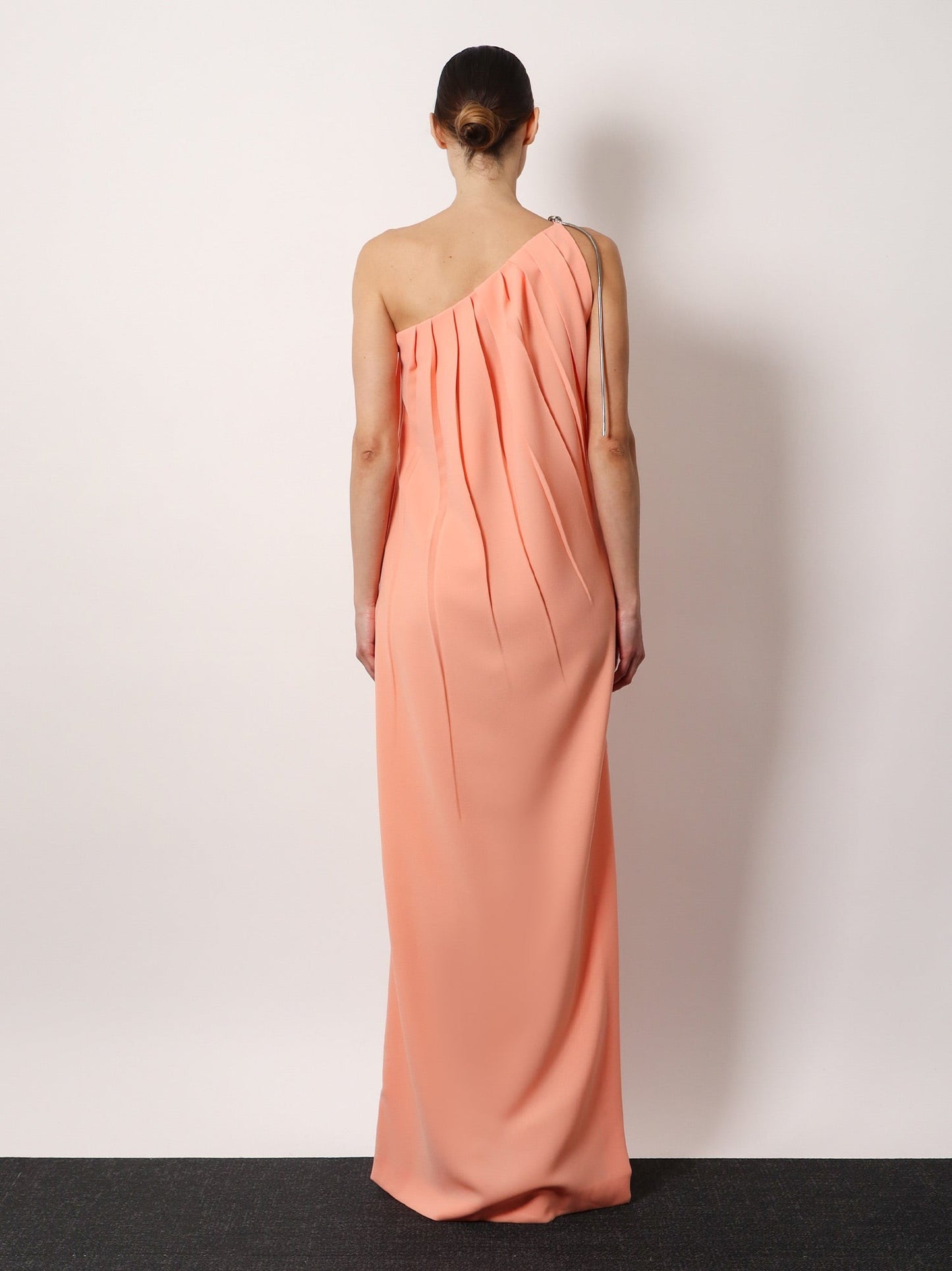 Max Mara Pontida long dress with metal detail
