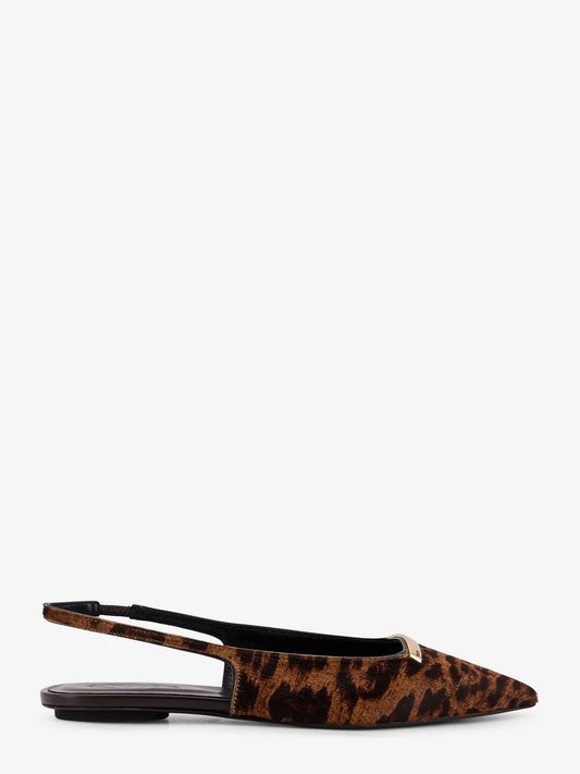 TOD'S Ponyskin ballerinas
