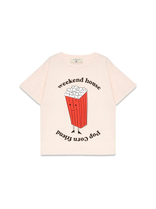 WEEKEND HOUSE KIDS pop corn t-shirt