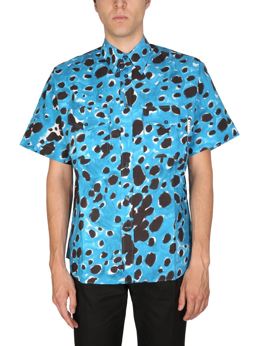 Marni "POP DOTS" PRINT SHIRT