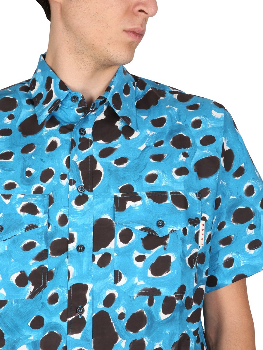 Marni "POP DOTS" PRINT SHIRT