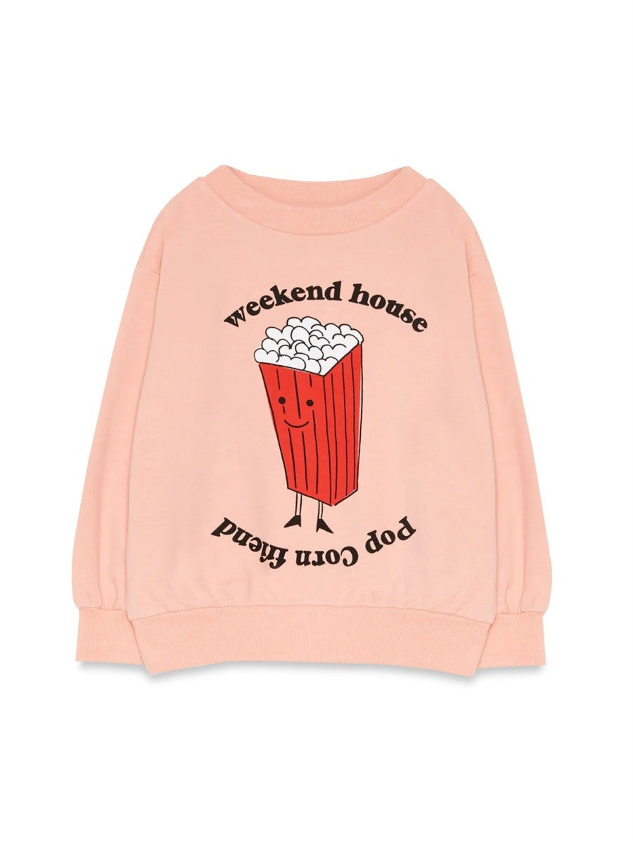 WEEKEND HOUSE KIDS popcorn sweatshirt