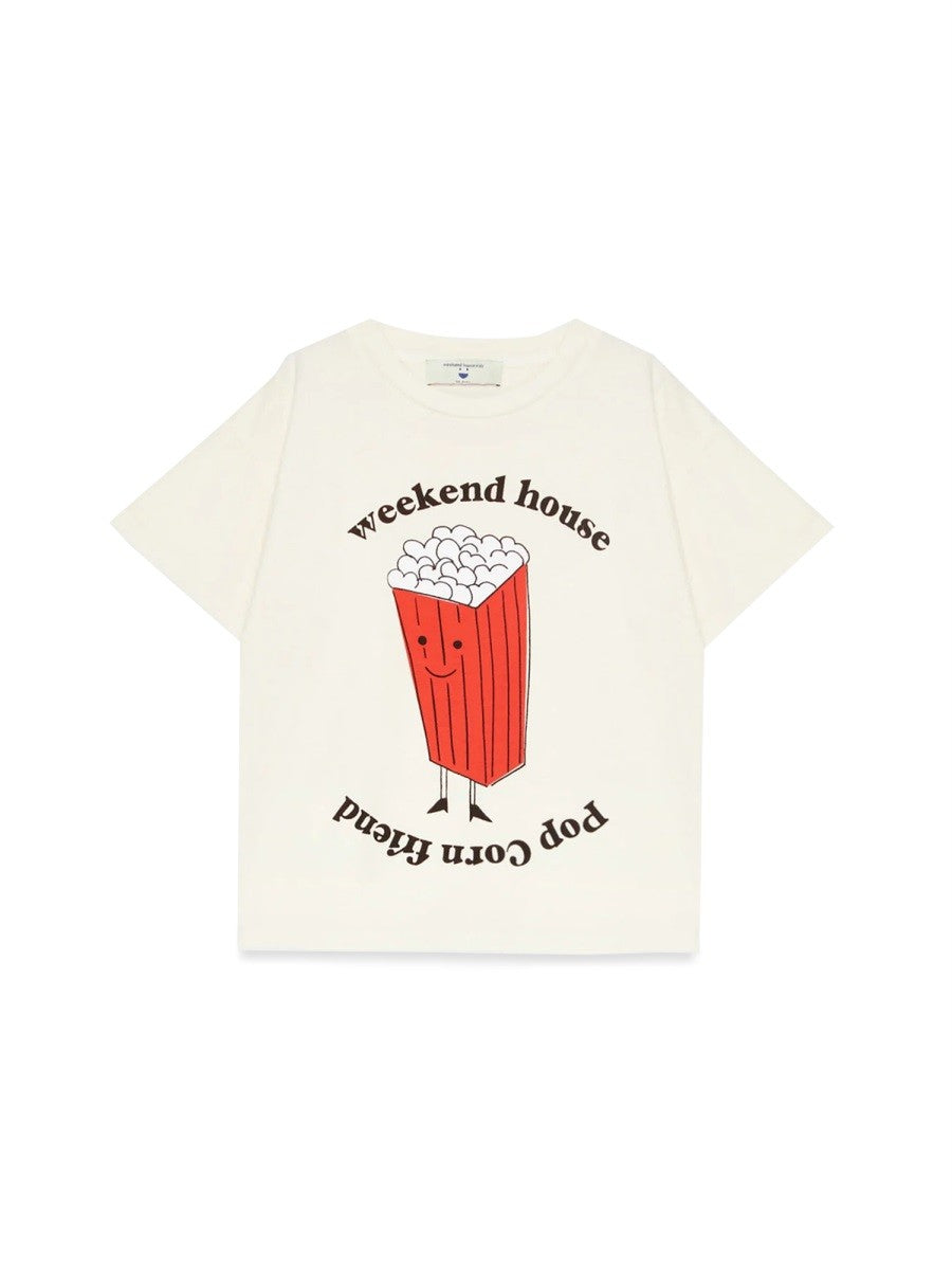 WEEKEND HOUSE KIDS popcorn tshirt