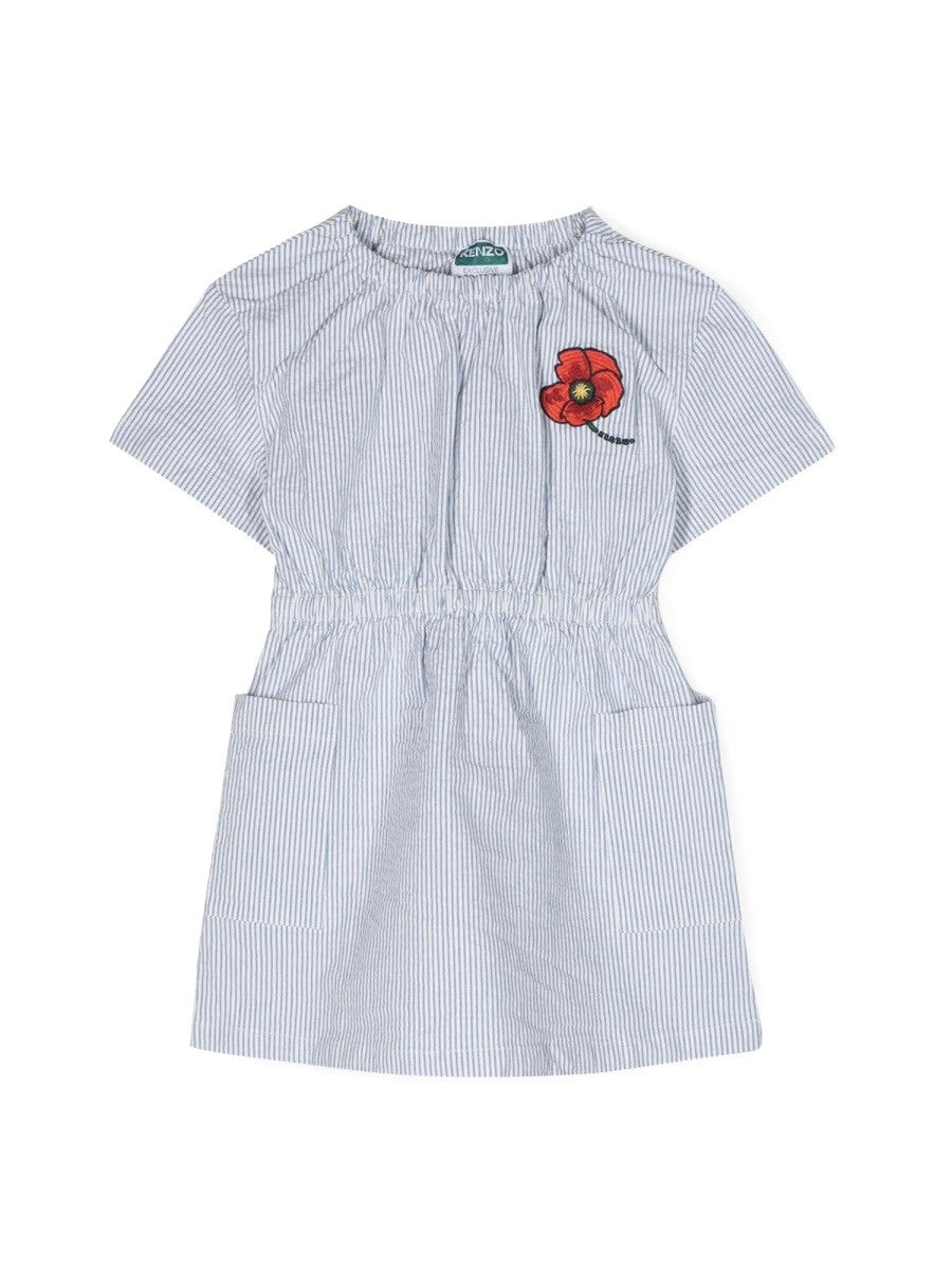 Kenzo poppy short sleeve dress