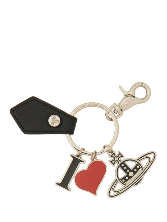 Vivienne Westwood "I LOVE ORB" KEYCHAIN