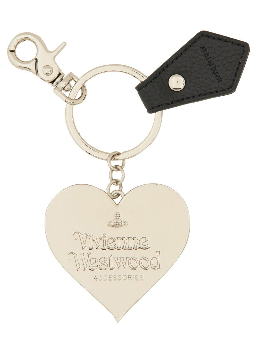 Vivienne Westwood "MIRROR HEART" KEYCHAIN