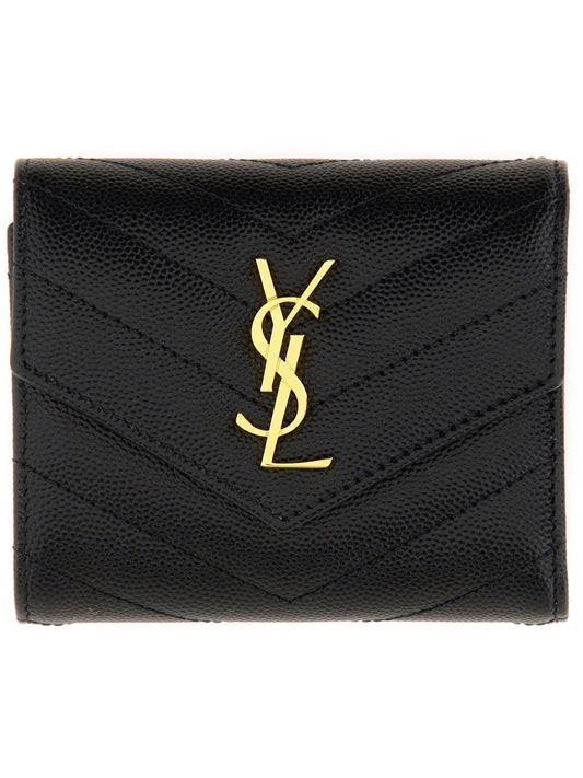Saint Laurent "CASSANDRE" MATELASSÉ MULTI-FOLD WALLET