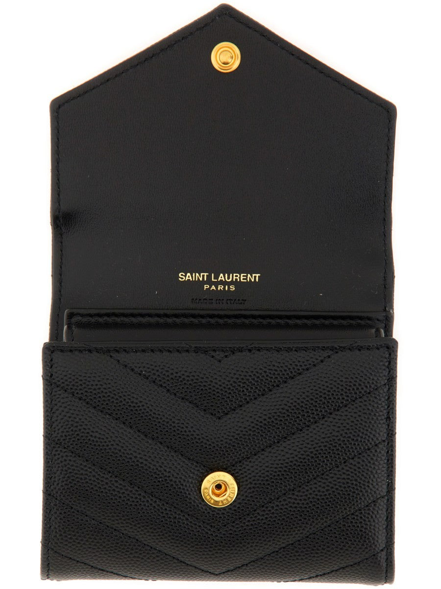 Saint Laurent "CASSANDRE" MATELASSÉ MULTI-FOLD WALLET