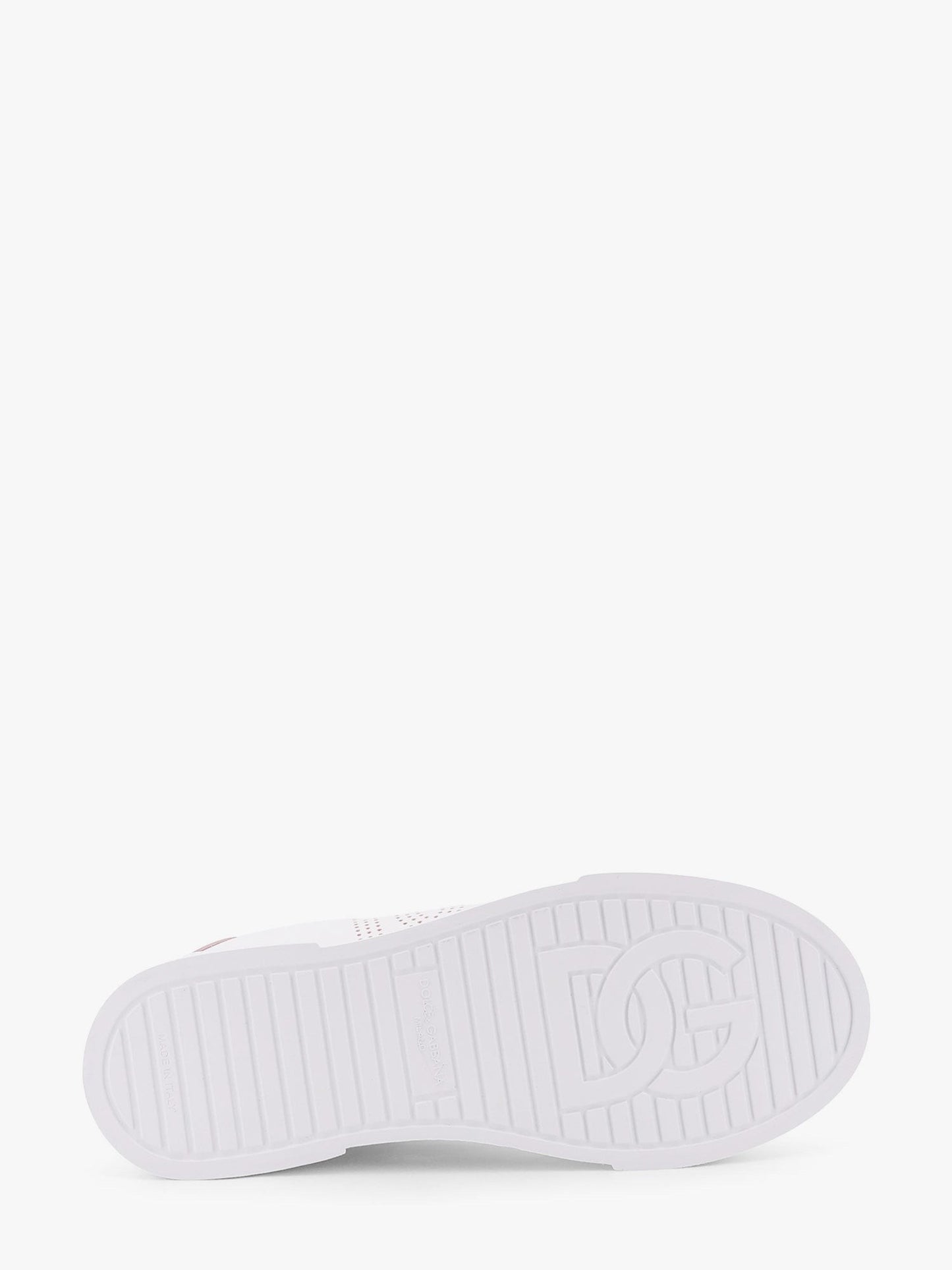 Dolce & Gabbana Portofino low-top leather sneakers with lateral monogram