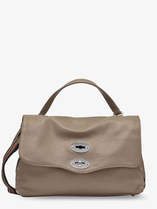 ZANELLATO Postina S leather crossbody bag with double shoulder strap