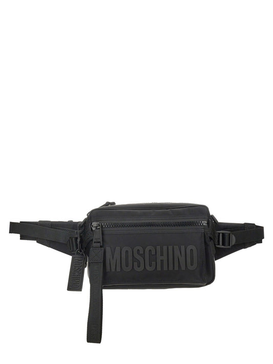 Moschino POUCH WITH LETTERING LOGO