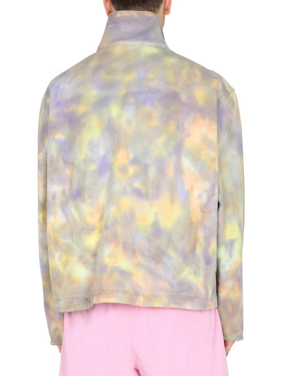 msgm PRINTED ANORAK JACKET