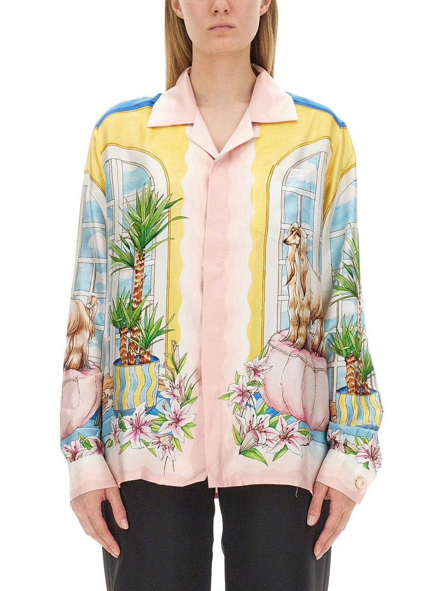 CASABLANCA PRINTED SHIRT