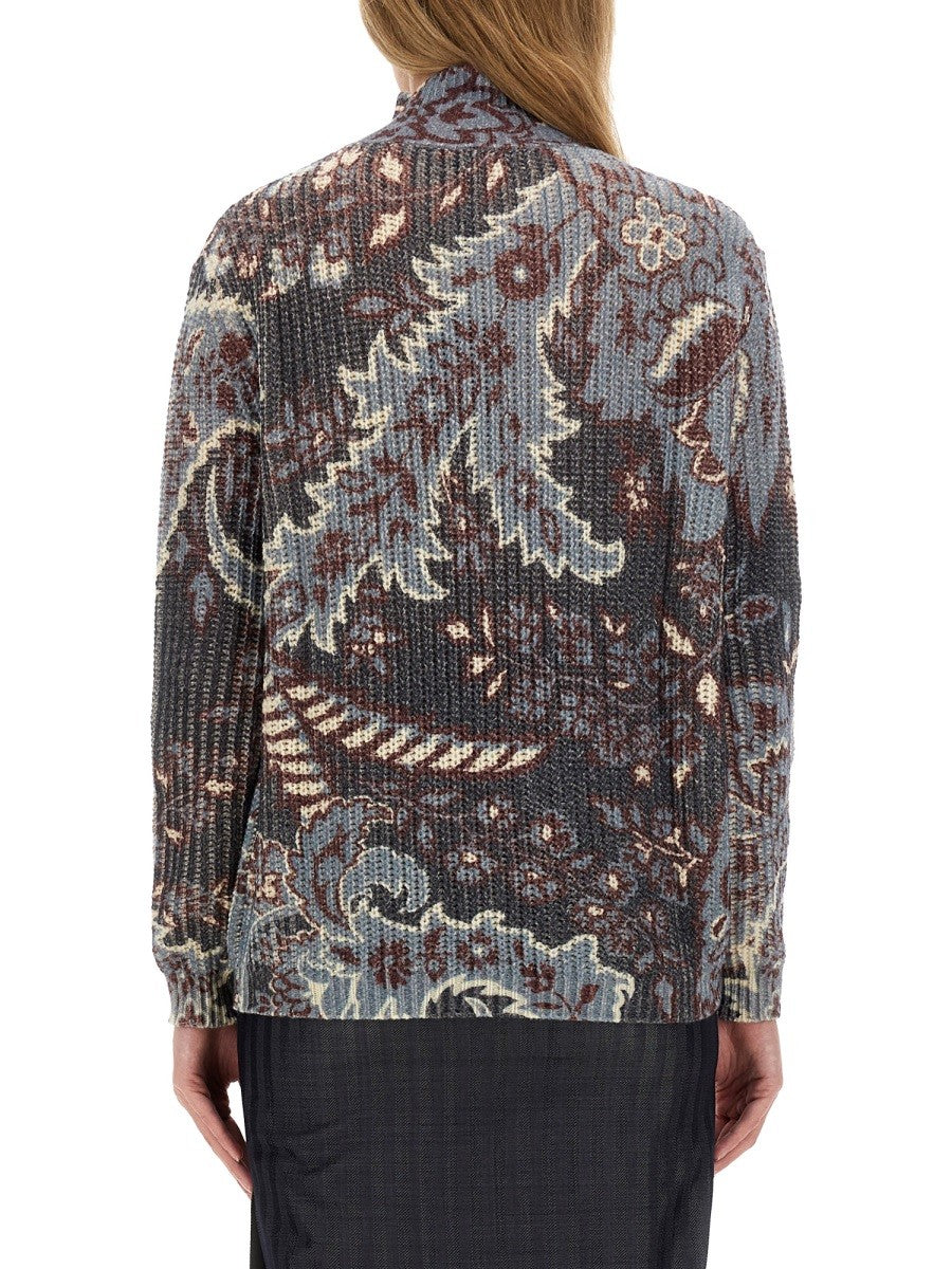 Etro PRINTED WOOL SWEATER