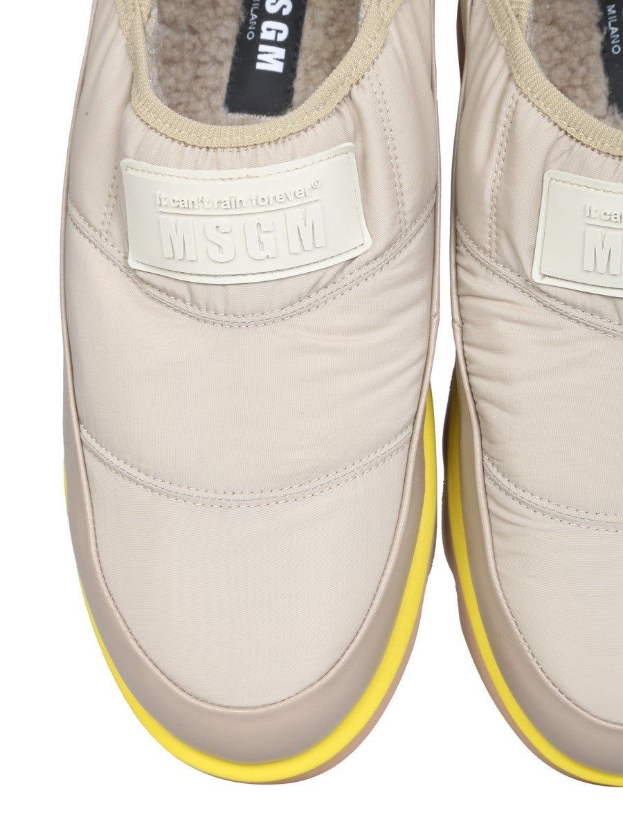 msgm PUFFED SNEAKERS