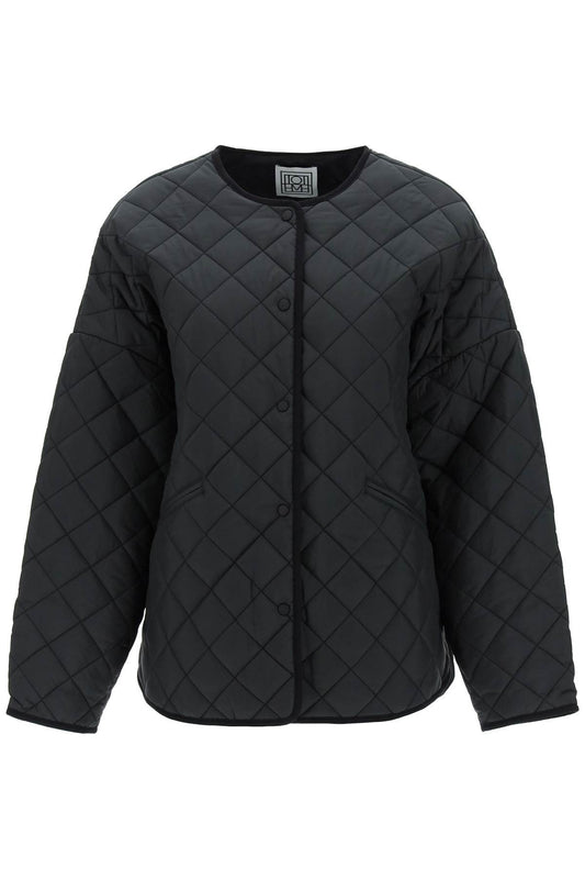 TOTEME quilted boxy jacket