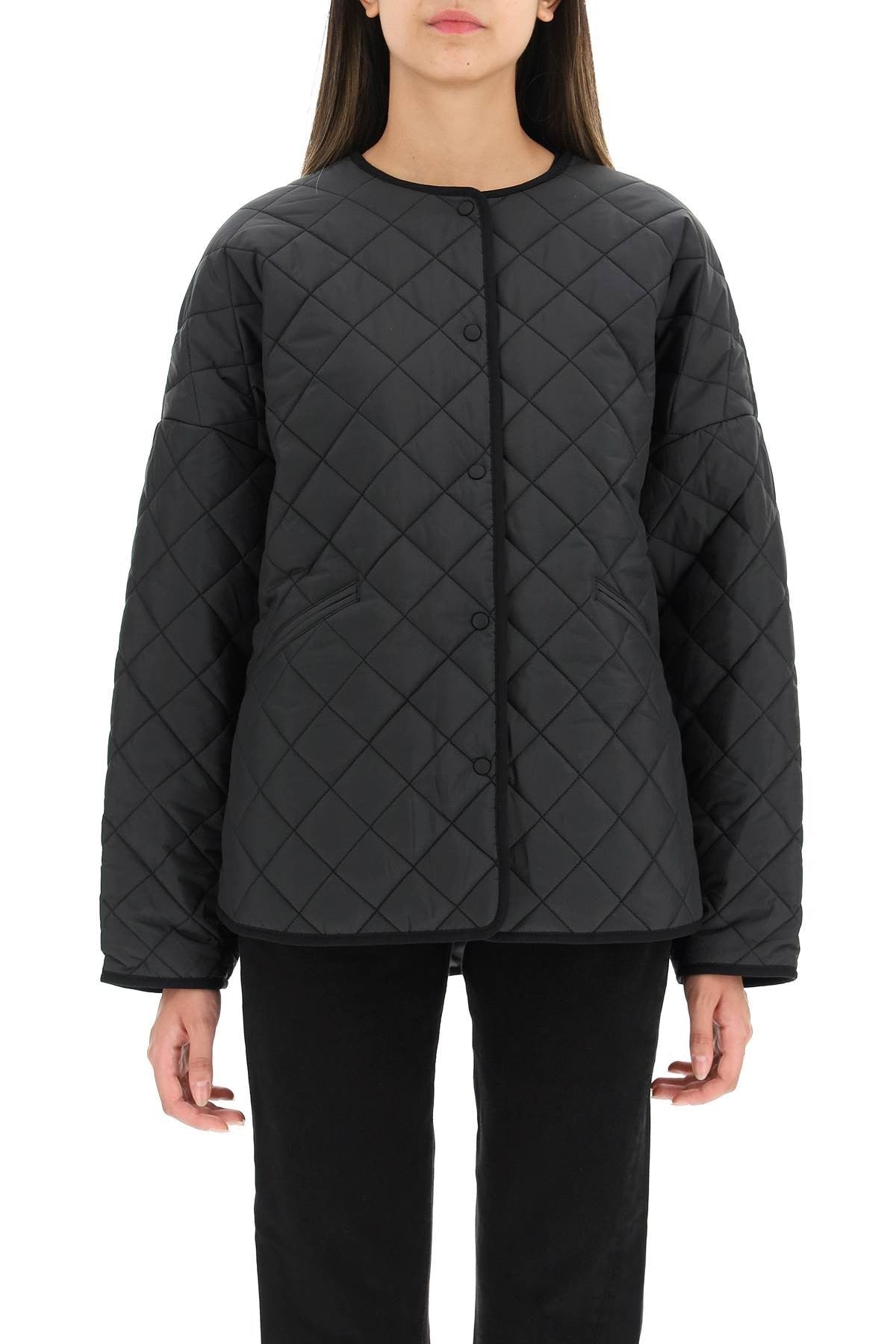 TOTEME quilted boxy jacket