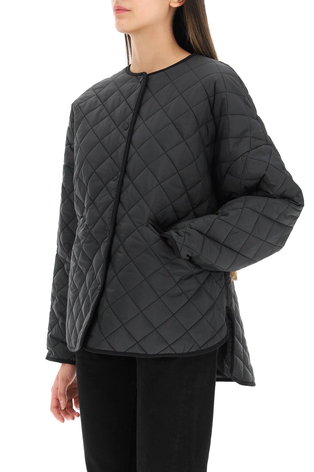 TOTEME quilted boxy jacket