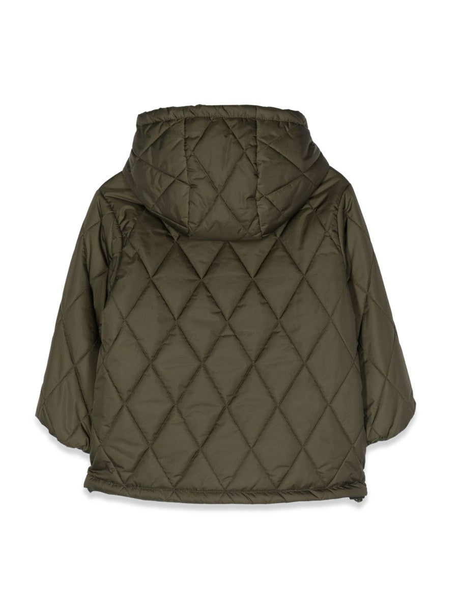 ASPESI QUILTED DOWN JACKET WITH HOOD