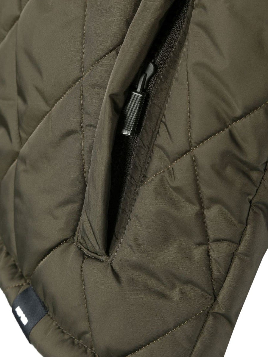 ASPESI QUILTED DOWN JACKET WITH HOOD