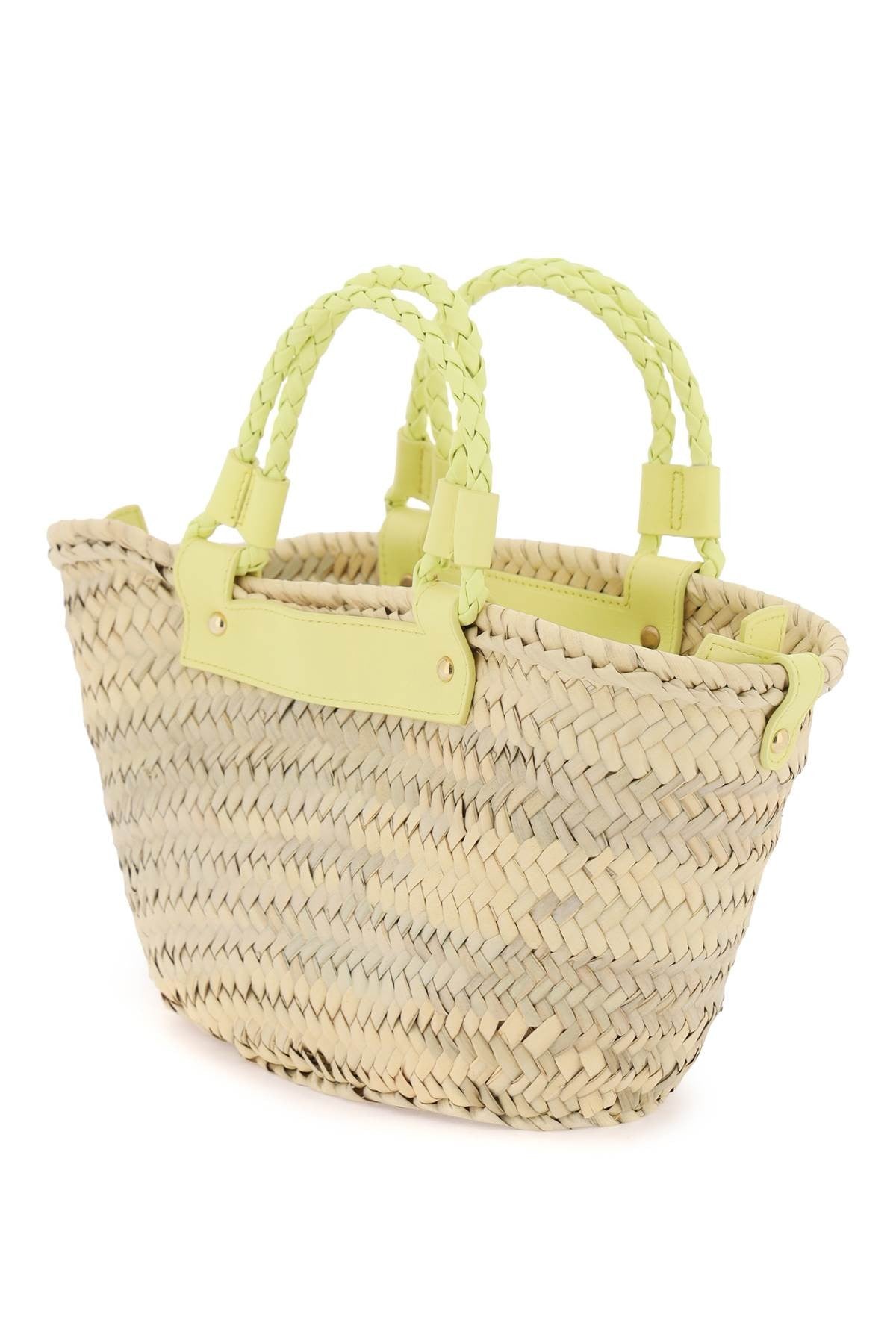 Castaner raffia basket bag for