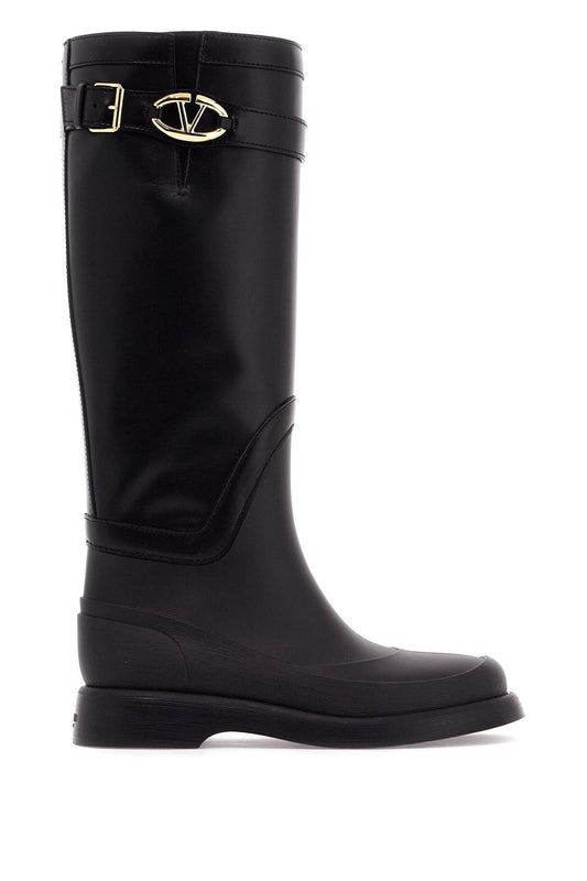 Valentino Garavani rain boots with vlogo, the bold edition