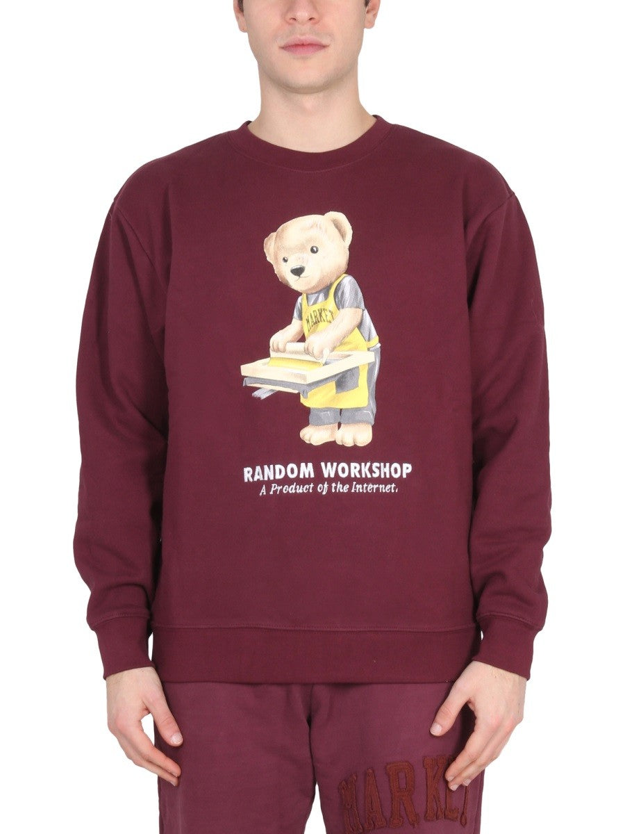 MARKET RANDOM WORKSHOP BEAR SWEATSHIRT