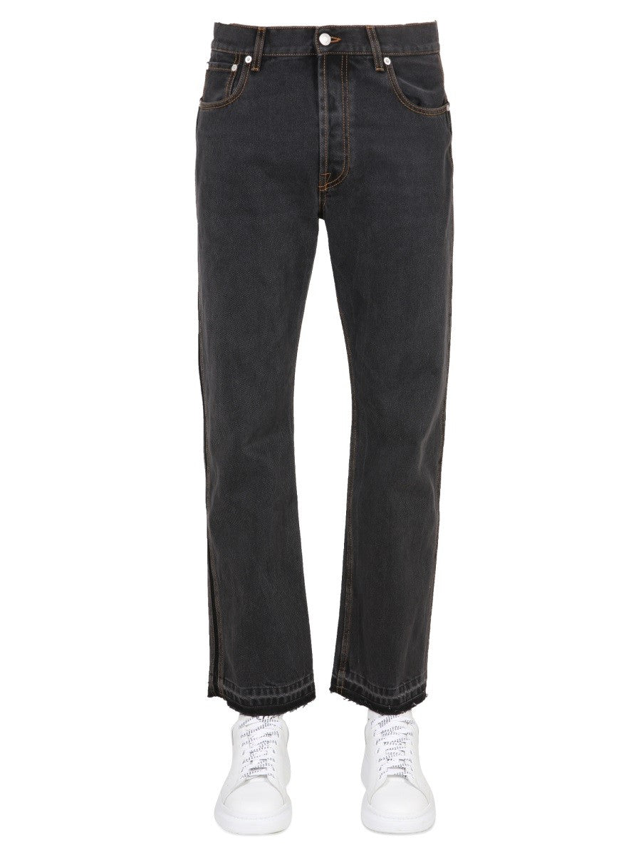 Alexander Mcqueen RAW CUT JEANS