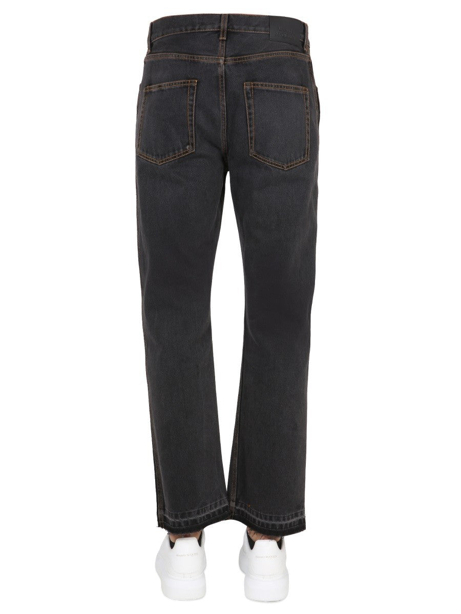 Alexander Mcqueen RAW CUT JEANS