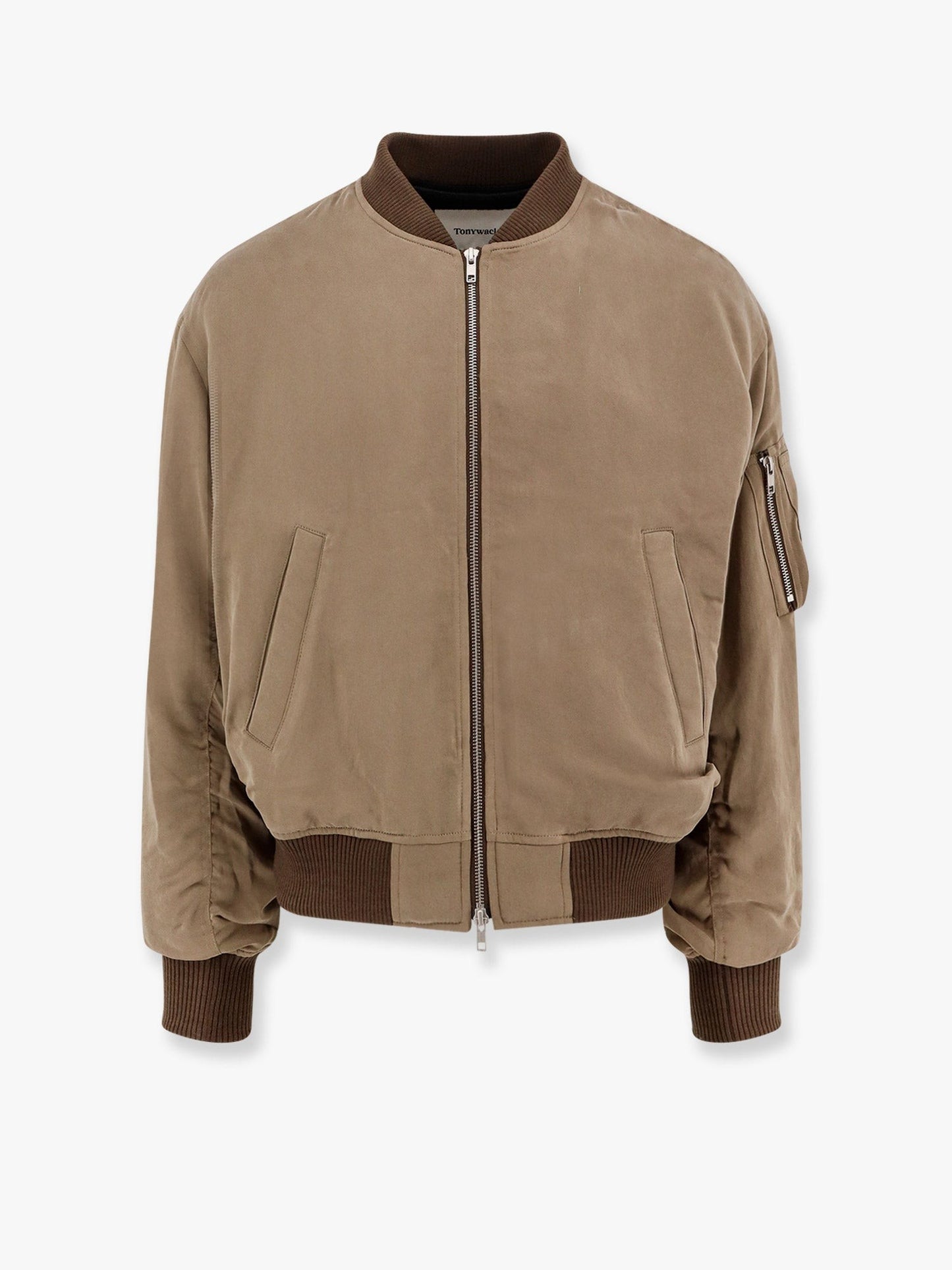 TONYWACK Rayon padded bomber