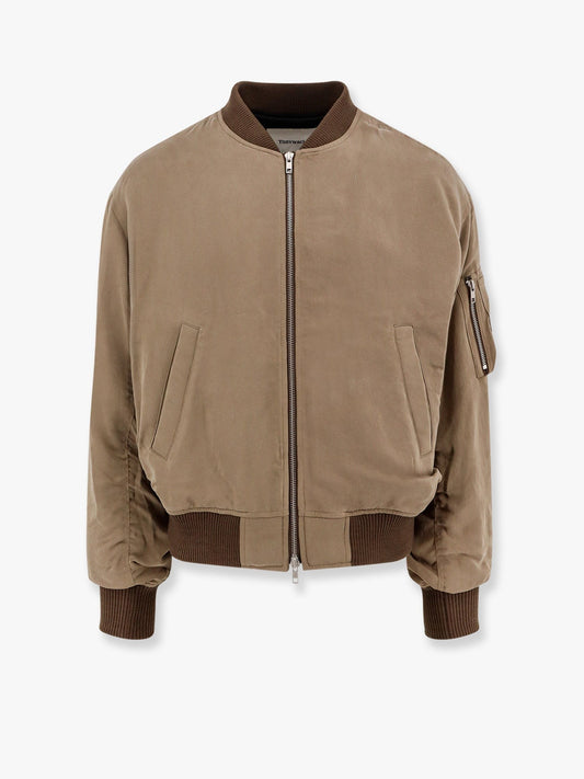 TONYWACK Rayon padded bomber