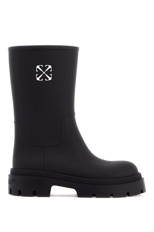 Off-white "reboot arrow rain boots"